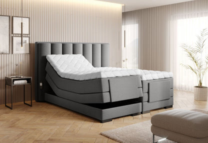 Continental Double Bed Kirkwall 1 | size: Length: 217cm, Width: 178cm, Height: 130cm | color: Gojo | image: 1 | variant: 1013301