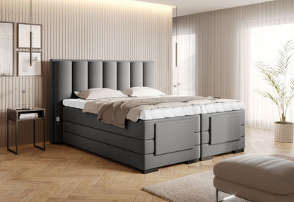 Continental Double Bed Kirkwall 1 | size: Length: 217cm, Width: 178cm, Height: 130cm | color: Gojo | image: 2 | variant: 1013301