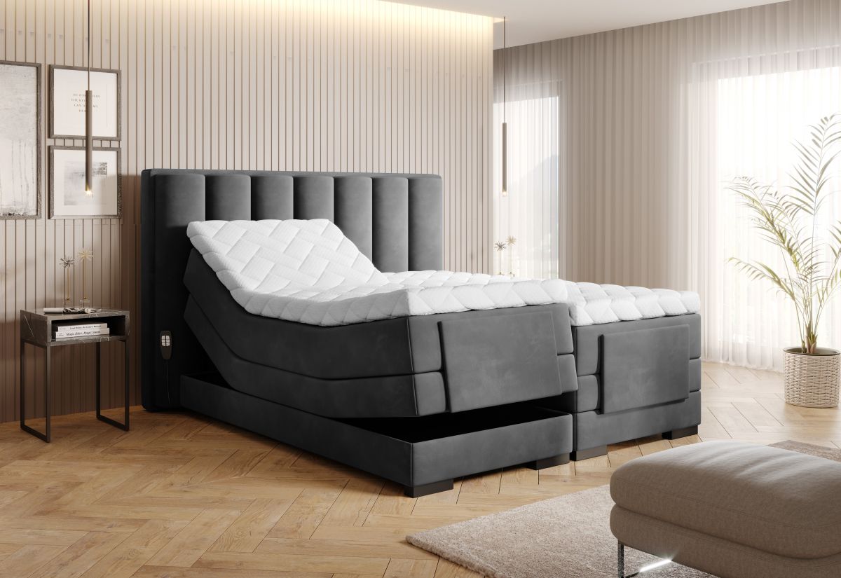 Continental Double Bed Kirkwall 1 | size: Length: 217cm, Width: 178cm, Height: 130cm | color: Loco | image: 1 | variant: 1013303