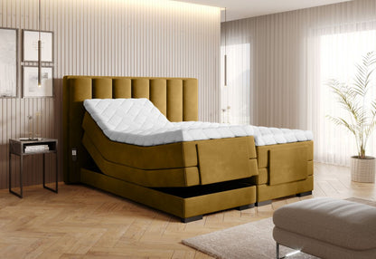 Continental Double Bed Kirkwall 1 | size: Length: 217cm, Width: 178cm, Height: 130cm | color: Loco | image: 1 | variant: 1013327