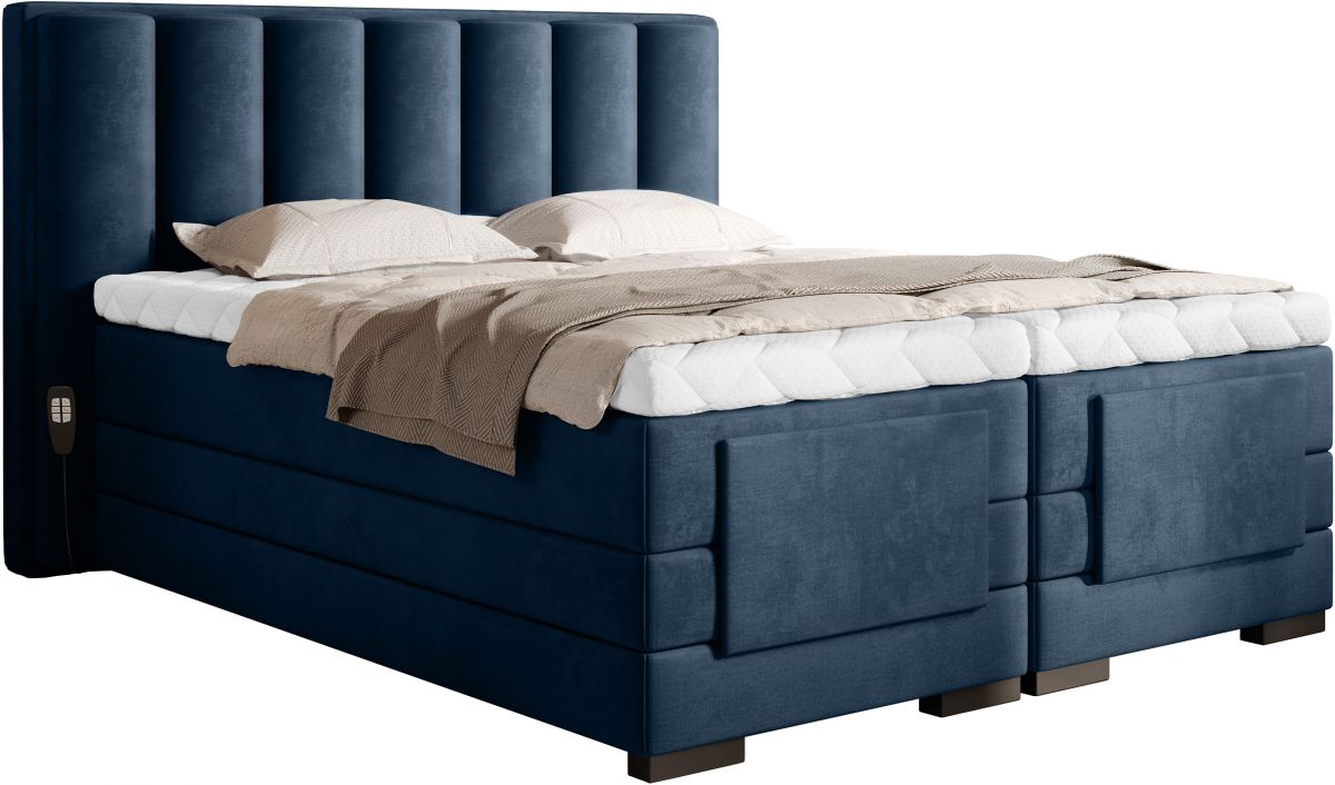 Continental Double Bed Kirkwall 1 | size: Length: 217cm, Width: 178cm, Height: 130cm | color: Nube | image: 0 | variant: 1013325