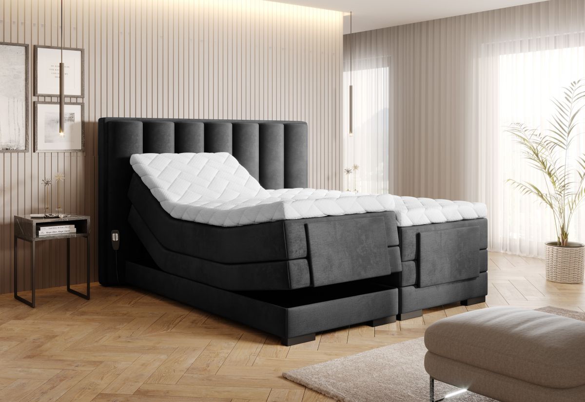 Continental Double Bed Kirkwall 1 | size: Length: 217cm, Width: 178cm, Height: 130cm | color: Nube | image: 1 | variant: 1013304