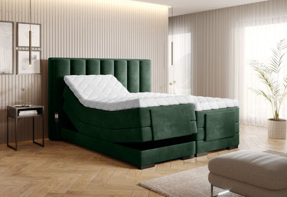 Continental Double Bed Kirkwall 2 | size: Length: 217cm, Width: 198cm, Height: 130cm | color: Loco | image: 1 | variant: 1013357