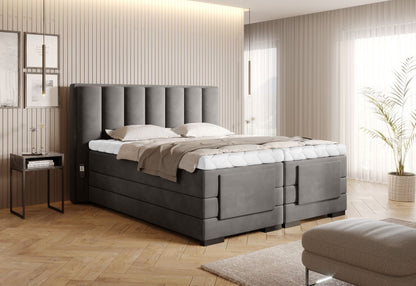 Continental Double Bed Kirkwall 2 | size: Length: 217cm, Width: 198cm, Height: 130cm | color: Loco | image: 2 | variant: 1013336