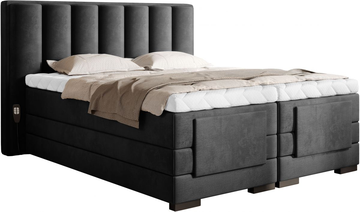 Continental Double Bed Kirkwall 2 | size: Length: 217cm, Width: 198cm, Height: 130cm | color: Nube | image: 0 | variant: 1013344