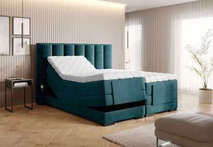 Continental Double Bed Kirkwall | size: Length: 217cm, Width: 158cm, Height: 130cm | color: Lukso | image: 1 | variant: 1013282