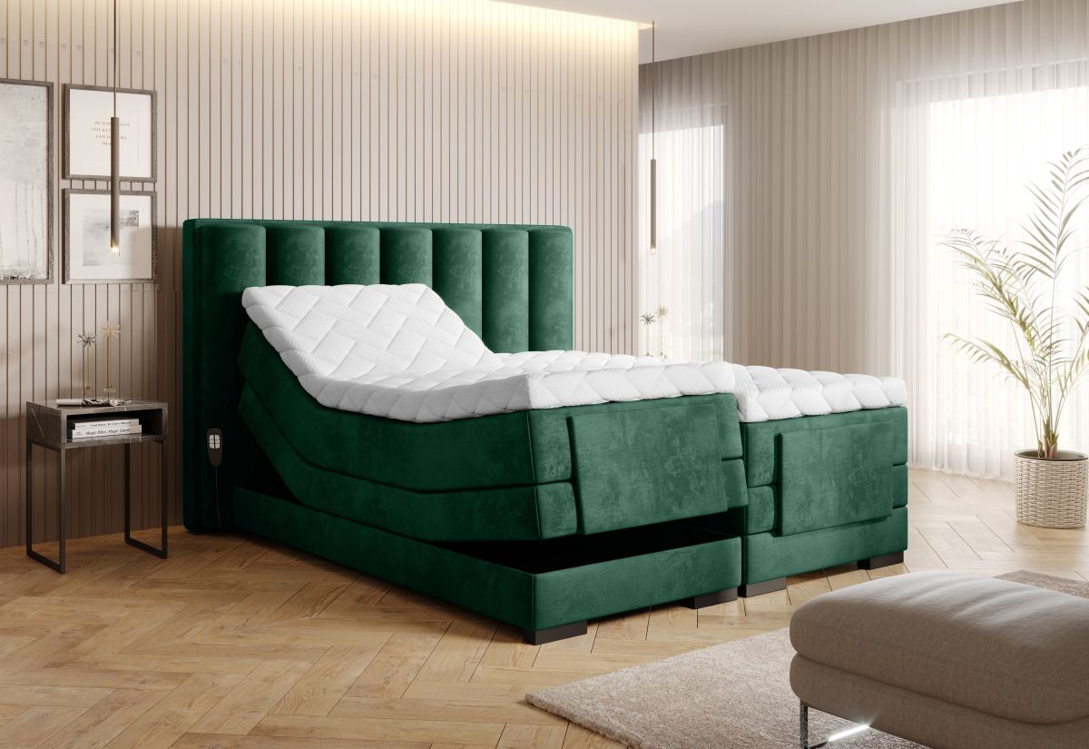 Continental Double Bed Kirkwall | size: Length: 217cm, Width: 158cm, Height: 130cm | color: Nube | image: 1 | variant: 1013279