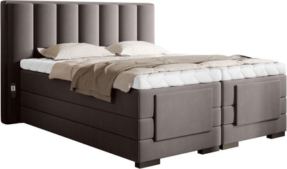 Continental Double Bed Kirkwall | size: Length: 217cm, Width: 158cm, Height: 130cm | color: Savoi | image: 0 | variant: 1013267