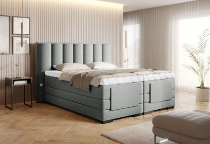 Continental Double Bed Kirkwall | size: Length: 217cm, Width: 158cm, Height: 130cm | color: Velvetmat | image: 2 | variant: 1013260
