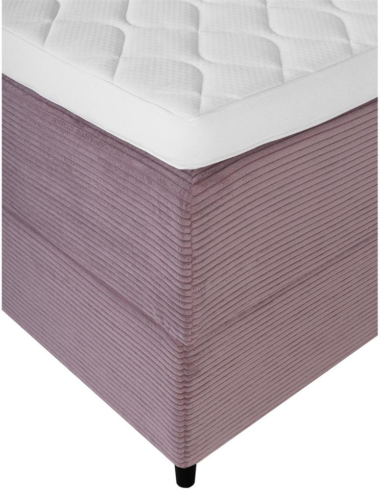 Continental Double Bed Vasteras | size: Length: 208cm, Width: 141cm, Height: 119cm | color: Pink | image: 7 | variant: 1006057