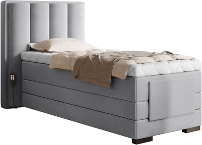 Continental Single Bed Kirkwall | size: Length: 217cm, Width: 108cm, Height: 130cm | color: Sola | image: 0 | variant: 1013655