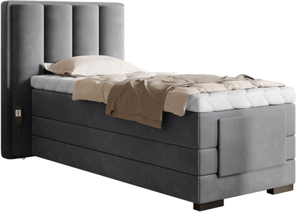 Continental Single Bed Kirkwall | size: Length: 217cm, Width: 108cm, Height: 130cm | color: Sola | image: 0 | variant: 1013662