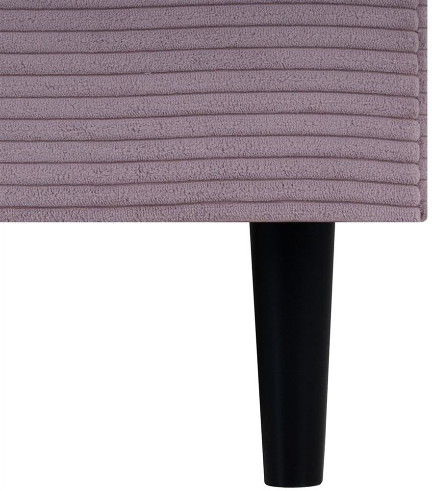 Continental Single Bed Vasteras | size: Length: 208cm, Width: 91cm, Height: 119cm | color: Pink | image: 8 | variant: 1001789