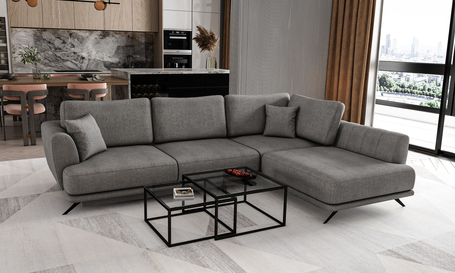 Corner Sleeper Sofa Aviemore 50 | size: Width: 276cm, Height: 90cm, Depth: 191cm | color: Gojo | image: 1 | variant: 1015811