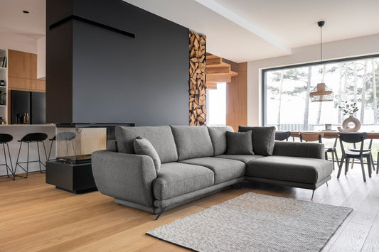 Corner Sleeper Sofa Aviemore 51 | size: Width: 276cm, Height: 90cm, Depth: 191cm | color: Roko | image: 1 | variant: 1015812