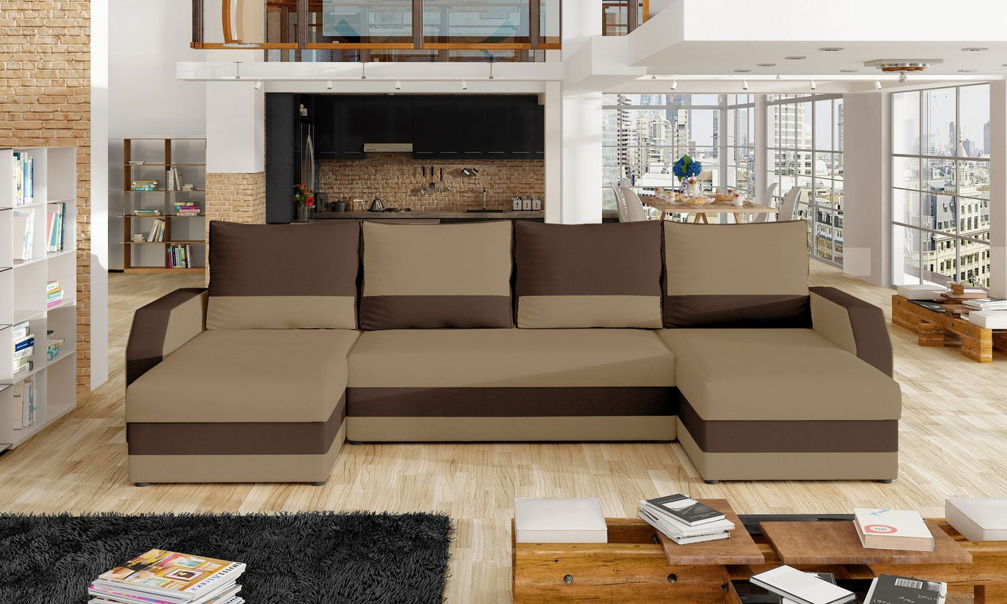 Corner Sleeper Sofa Ballater 4 | size: Width: 307cm, Height: 85cm, Depth: 52cm | color: Alova | image: 1 | variant: 1017052