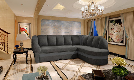 Corner Sleeper Sofa Benano 23 | size: Width: 250cm, Height: 85cm, Depth: 180cm | color: Inari/Soft | image: 1 | variant: 1014184
