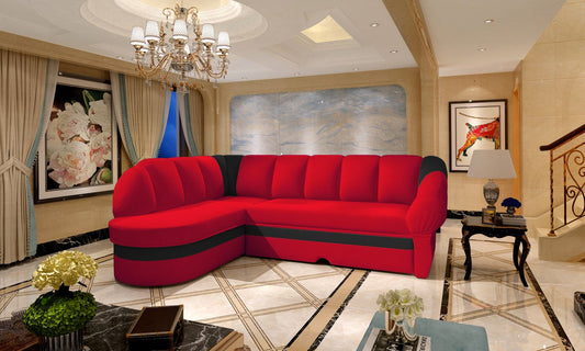 Corner Sleeper Sofa Benano 28 | size: Width: 250cm, Height: 85cm, Depth: 180cm | color: Alova | image: 1 | variant: 1014189
