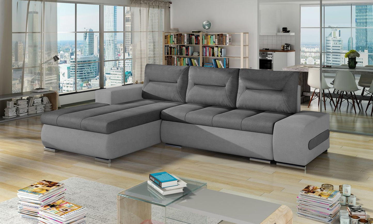Corner Sleeper Sofa Braemar 47 | size: Width: 275cm, Height: 85cm, Depth: 58cm | color: Soro | image: 1 | variant: 1017229