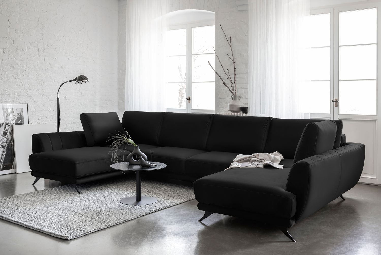 Corner Sleeper Sofa Bridlington 18 | size: Width: 362cm, Height: 90cm, Depth: 191cm | color: Loco | image: 1 | variant: 1015638