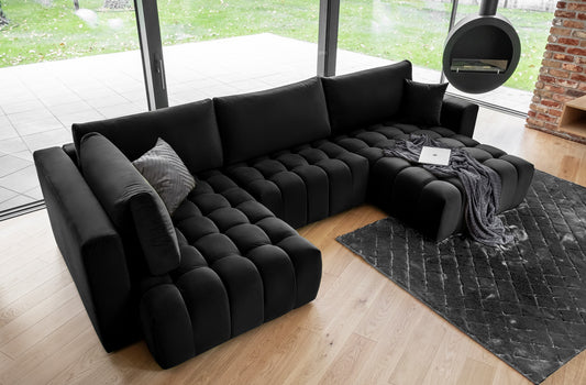 Corner Sleeper Sofa Canterbury 31 | size: Width: 350cm, Height: 92cm, Depth: 175cm | color: Loco | image: 1 | variant: 1015243