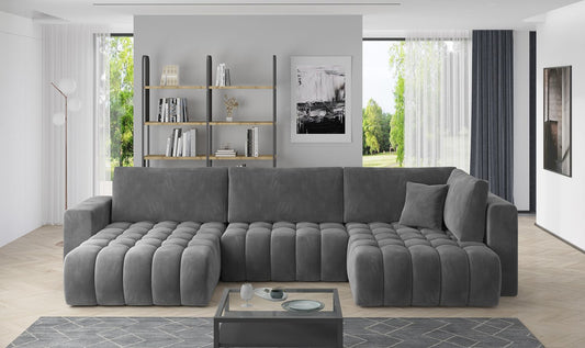 Corner Sleeper Sofa Canterbury 6 | size: Width: 350cm, Height: 92cm, Depth: 175cm | color: Sola | image: 1 | variant: 1015218