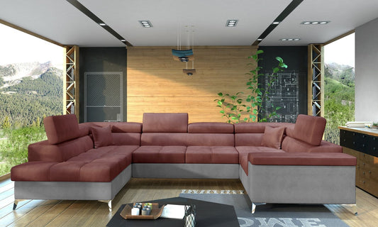 Corner Sleeper Sofa Corby 39 | size: Width: 208cm, Height: 88cm, Depth: 43cm | color: Monolith | image: 1 | variant: 1017453