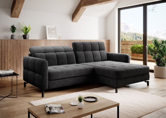 Corner Sleeper Sofa East Pittsburgh 80 | size: Width: 225cm, Height: 105cm, Depth: 160cm | color: Berlin | image: 1 | variant: 1017003
