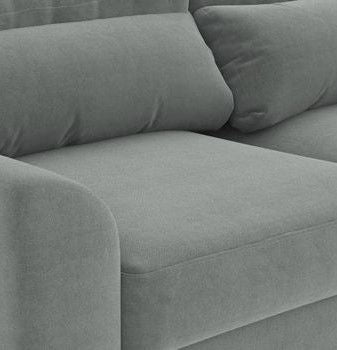 Corner Sleeper Sofa East Skien | size: Width: 235cm, Height: 96cm, Depth: 54cm | color: Gray | image: 4 | variant: 1005789