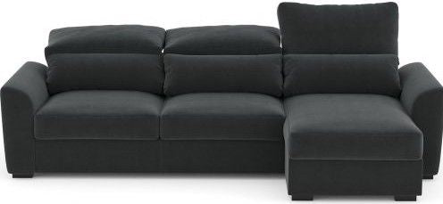 Corner Sleeper Sofa East Skien | size: Width: 235cm, Height: 96cm, Depth: 94cm | color: Gray | image: 1 | variant: 1005790