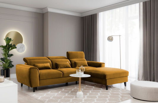 Corner Sleeper Sofa Foble 21 | size: Width: 267cm, Height: 100cm, Depth: 196cm | color: Loco | image: 1 | variant: 1014503