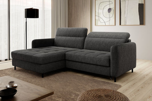 Corner Sleeper Sofa Gomsi 7 | size: Width: 228cm, Height: 100cm, Depth: 165cm | color: Raquel | image: 1 | variant: 1014589