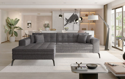 Corner Sleeper Sofa Grantown 1 | size: Width: 292cm, Height: 80cm, Depth: 196cm | color: Berlin | image: 1 | variant: 1017356