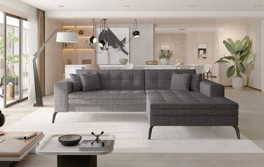 Corner Sleeper Sofa Grantown 26 | size: Width: 292cm, Height: 80cm, Depth: 196cm | color: Berlin | image: 1 | variant: 1017381
