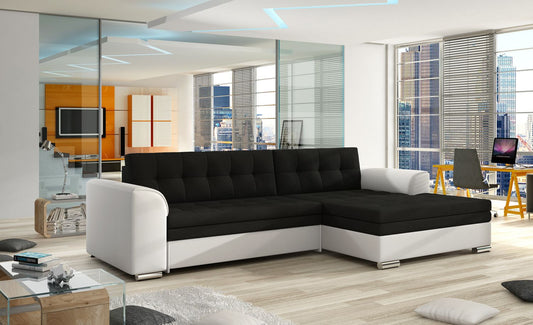Corner Sleeper Sofa Hexham 3 | size: Width: 275cm, Height: 78cm, Depth: 165cm | color: Sawana/Soft | image: 1 | variant: 1015193