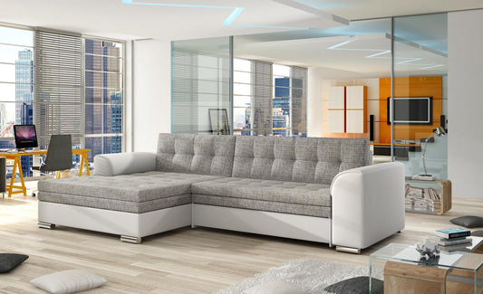 Corner Sleeper Sofa Hexham 7 | size: Width: 275cm, Height: 78cm, Depth: 165cm | color: Berlin/Soft | image: 1 | variant: 1015197