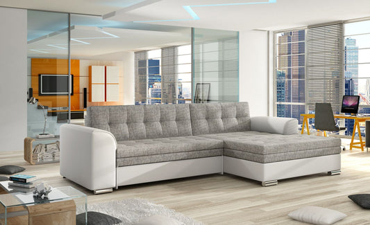 Corner Sleeper Sofa Hexham | size: Width: 275cm, Height: 78cm, Depth: 165cm | color: Berlin/Soft | image: 1 | variant: 1015190