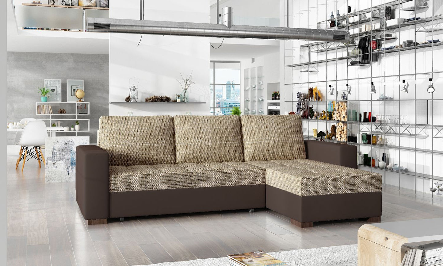 Corner Sleeper Sofa Hinckley 17 | size: Width: 237cm, Height: 90cm, Depth: 57cm | color: Berlin/Soft | image: 1 | variant: 1017122