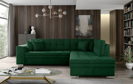 Corner Sleeper Sofa Kettering 41 | size: Width: 260cm, Height: 80cm, Depth: 58cm | color: Kronos | image: 1 | variant: 1017271
