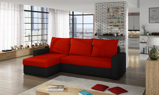Corner Sleeper Sofa Livio 1 | size: Width: 237cm, Height: 90cm, Depth: 58cm | color: Alova | image: 1 | variant: 1015866