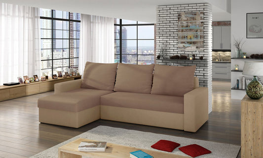 Corner Sleeper Sofa Livio 4 | size: Width: 237cm, Height: 90cm, Depth: 57cm | color: Alova | image: 1 | variant: 1015869