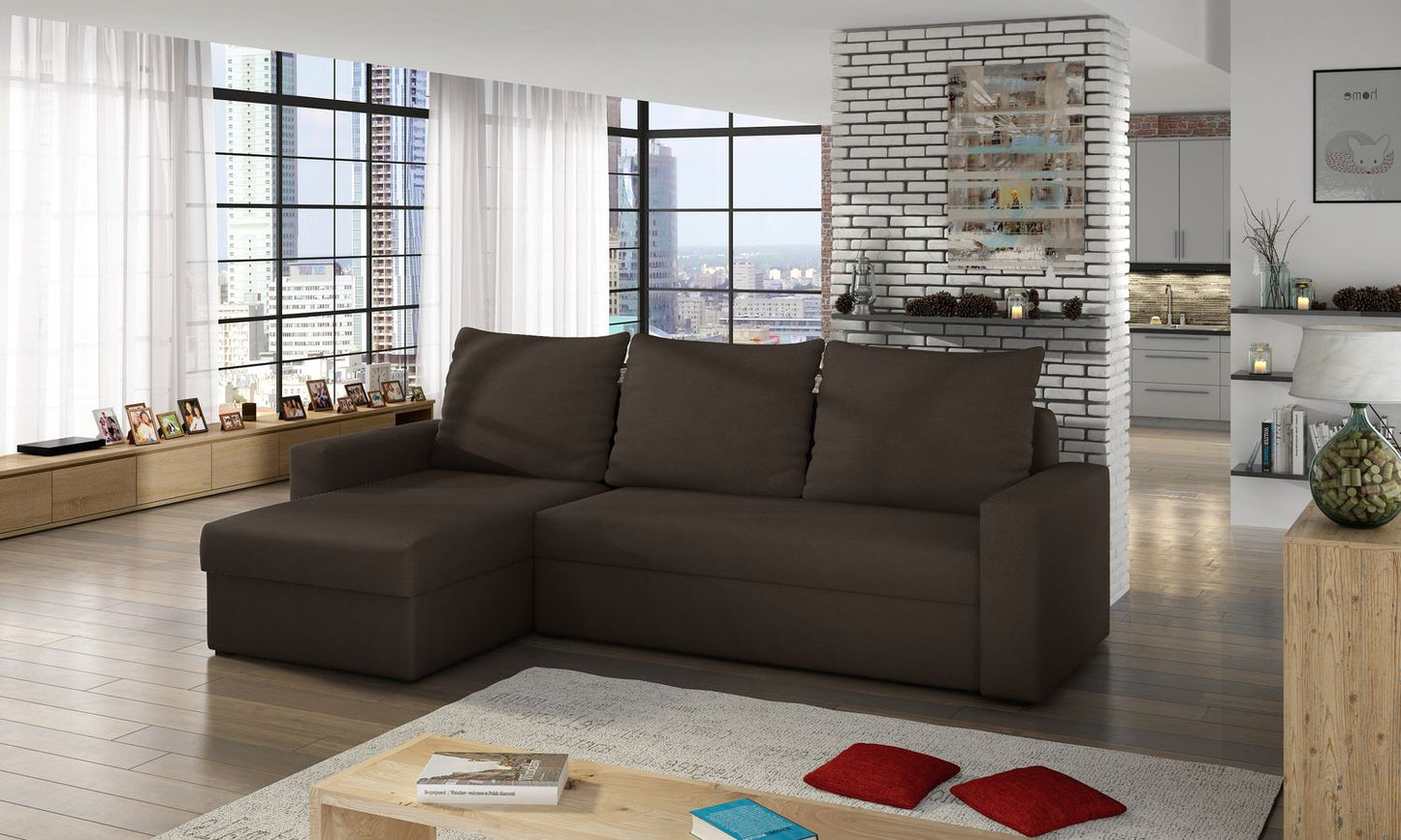Corner Sleeper Sofa Livio 8 | size: Width: 237cm, Height: 90cm, Depth: 57cm | color: Alova | image: 1 | variant: 1015873