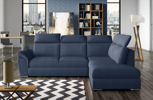 Corner Sleeper Sofa Loreto 68 | size: Width: 260cm, Height: 102cm, Depth: 60cm | color: Solar | image: 1 | variant: 1015957