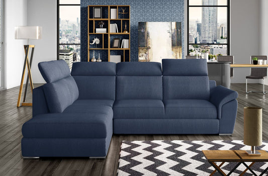 Corner Sleeper Sofa Loreto 79 | size: Width: 260cm, Height: 102cm, Depth: 60cm | color: Solar | image: 1 | variant: 1015968