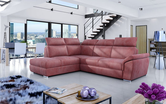 Corner Sleeper Sofa Melton Mowbray 37 | size: Width: 260cm, Height: 102cm, Depth: 60cm | color: Monolith | image: 1 | variant: 1016872