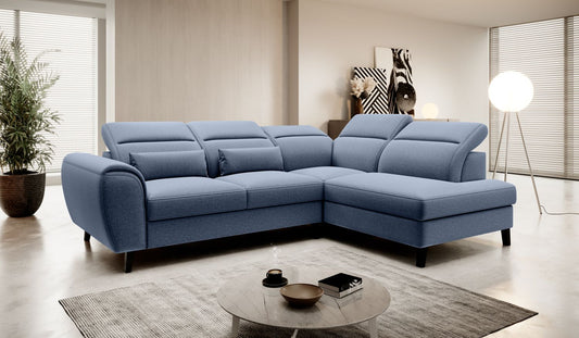 Corner Sleeper Sofa Noble 79 | size: Width: 255cm, Height: 100cm, Depth: 201cm | color: Gojo | image: 1 | variant: 1015130