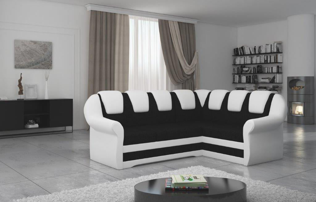 Corner Sleeper Sofa Oakham 26 | size: Width: 243cm, Height: 105cm, Depth: 55cm | color: Sawana/Soft | image: 1 | variant: 1016790