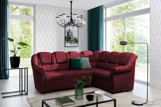 Corner Sleeper Sofa Oakham 38 | size: Width: 243cm, Height: 105cm, Depth: 190cm | color: Dora | image: 1 | variant: 1016802