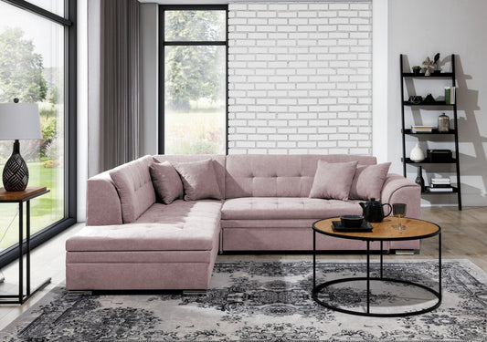 Corner Sleeper Sofa Pieretta 26 | size: Width: 260cm, Height: 80cm, Depth: 58cm | color: Soro | image: 1 | variant: 1016310