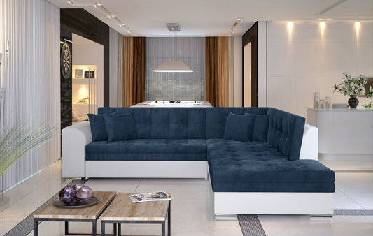 Corner Sleeper Sofa Pieretta 39 | size: Width: 260cm, Height: 80cm, Depth: 58cm | color: Kronos/Soft | image: 1 | variant: 1016323